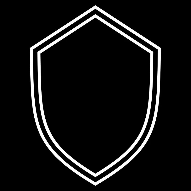 Blason vide bouclier