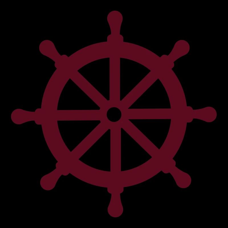Steering wheel - ship
