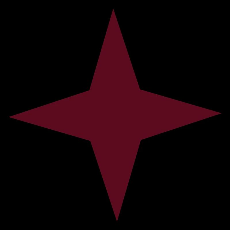 etoile rouge 4 branches