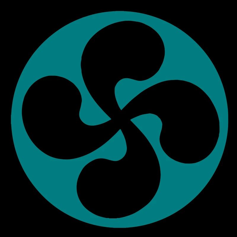 Croix basque extrudé