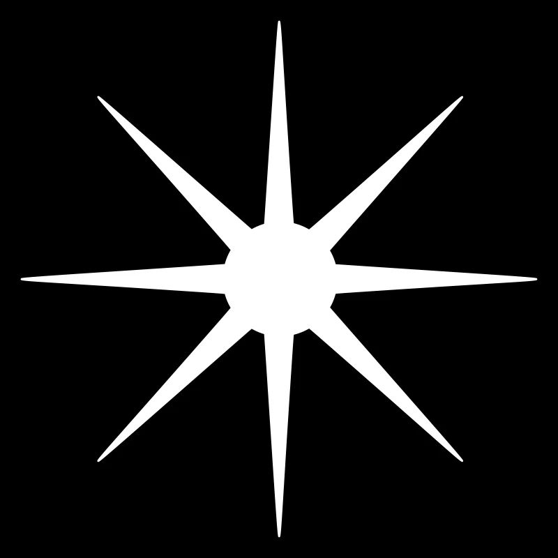 Glitzer Stern