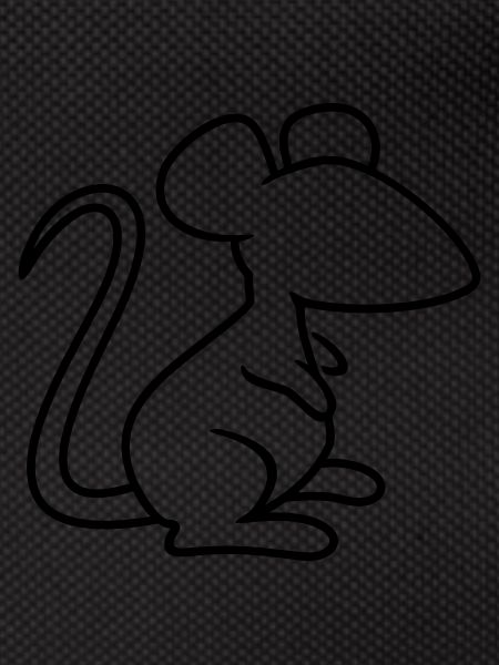 Cuddly mouse (1c, minimal)