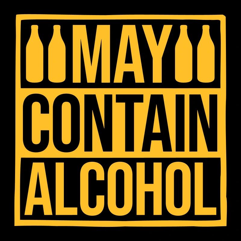Hinweis May Contain Alcohol