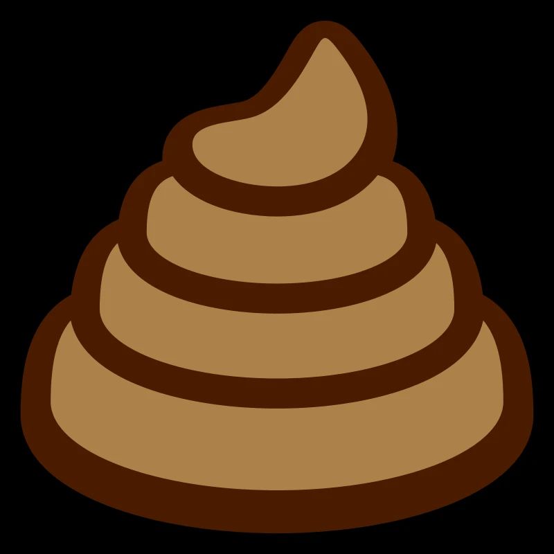 Gros tas de caca dégoûtant
