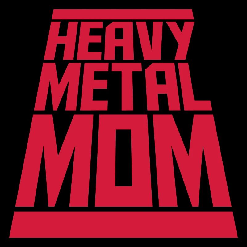 Strips Heavy Metal Mom