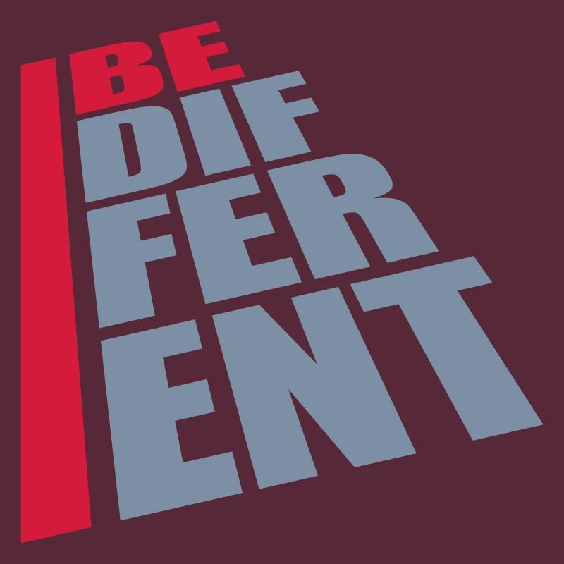 Be different Logo Design