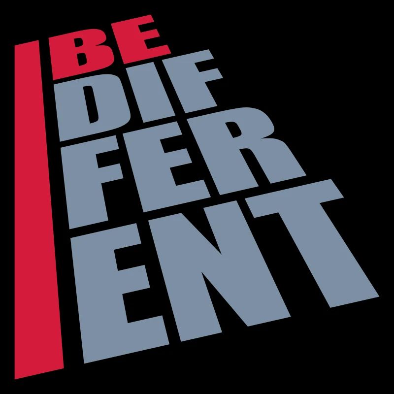 Soyez différent Logo Design