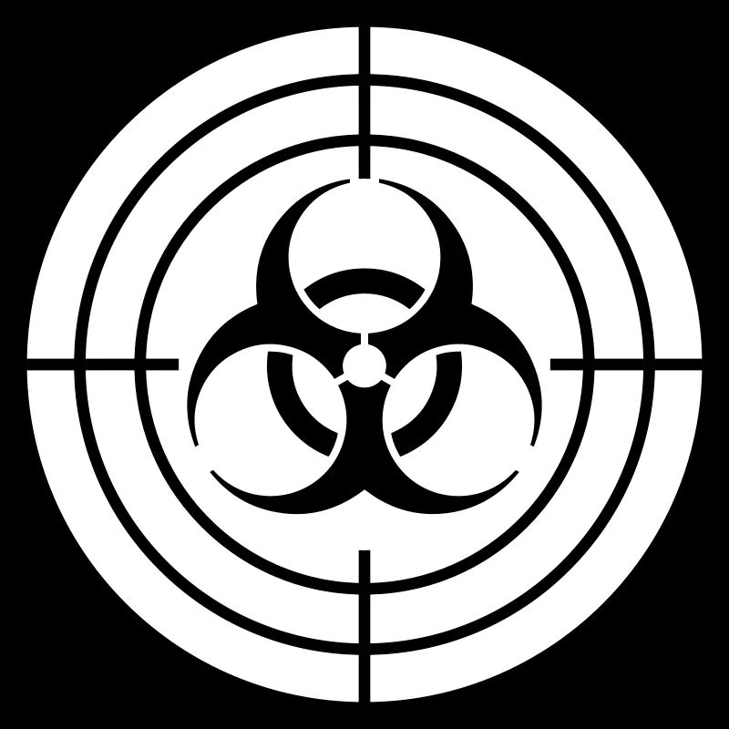Zombie Hunter Biohazard Target Sight