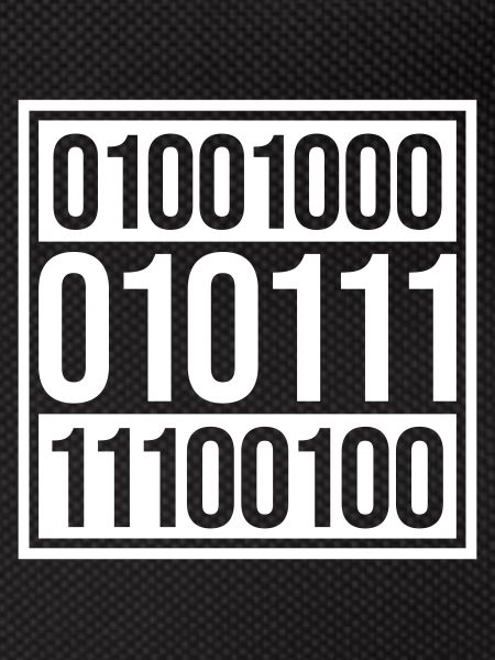 Binär Code Programm Sprache