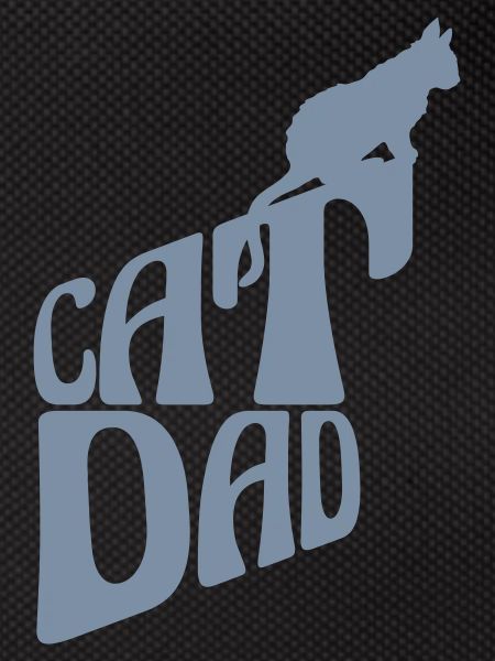 Cat Dad Logo Design
