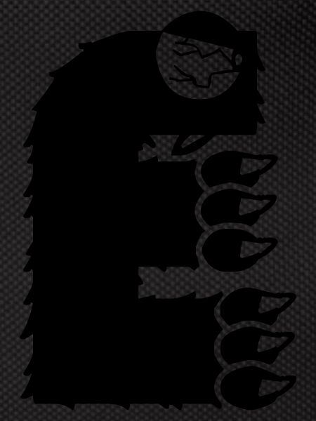 Monster Letter E