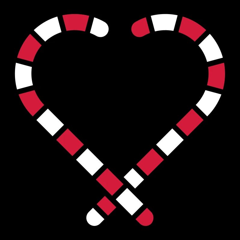 Candy Cane Heart