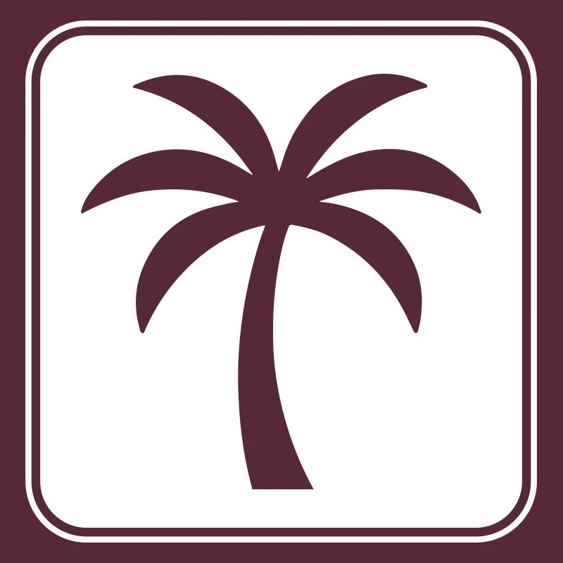 Palm Tree Icon Summer