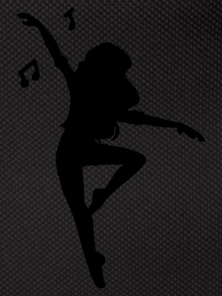 Silhouette femmes dansent