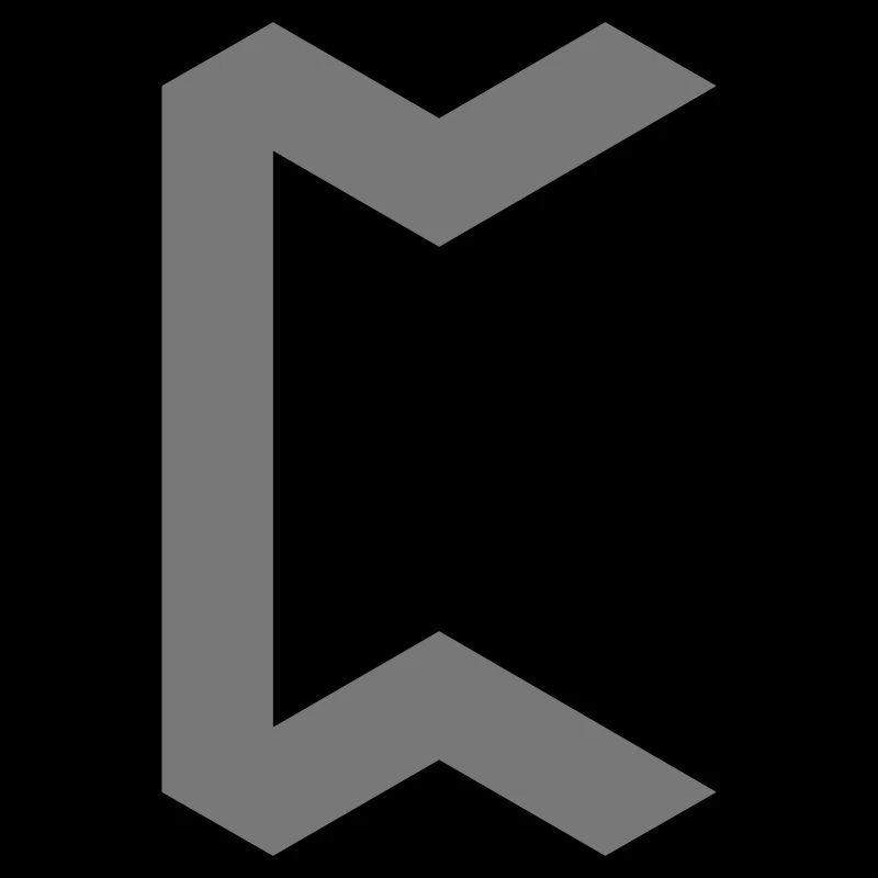 Rune: Pertho ᛈ (P), Quantum Runes Futhark 0