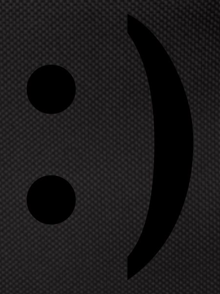 :) smiley