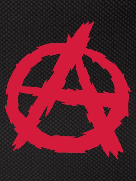 Anarchy Symbol Logo Design