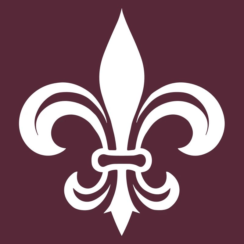 Queen's Fleur de lis Logo
