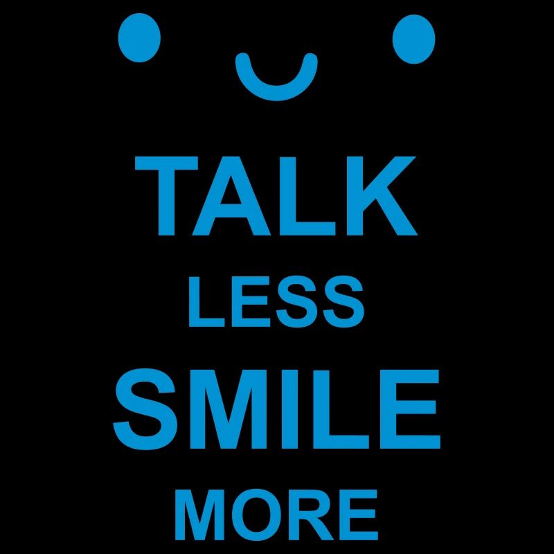 parler moins sourire plus