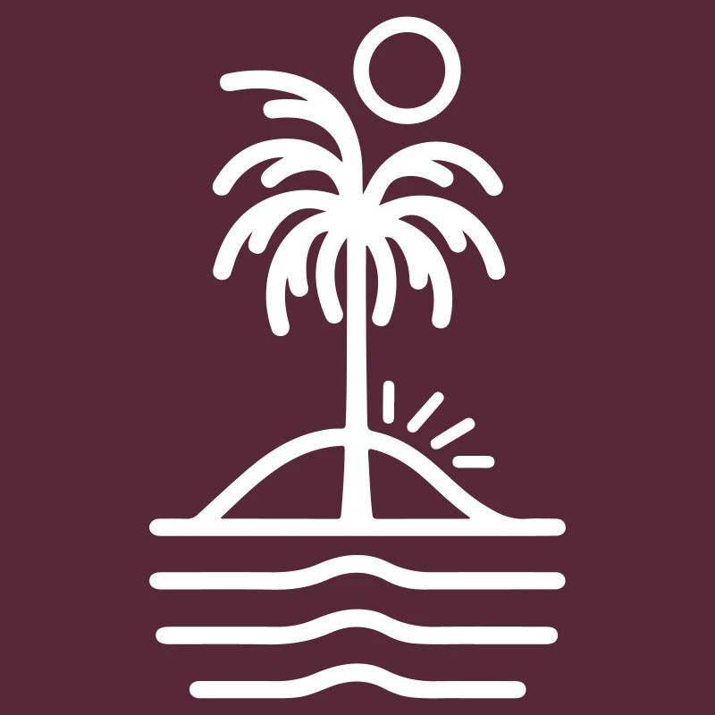 Palmen Insel