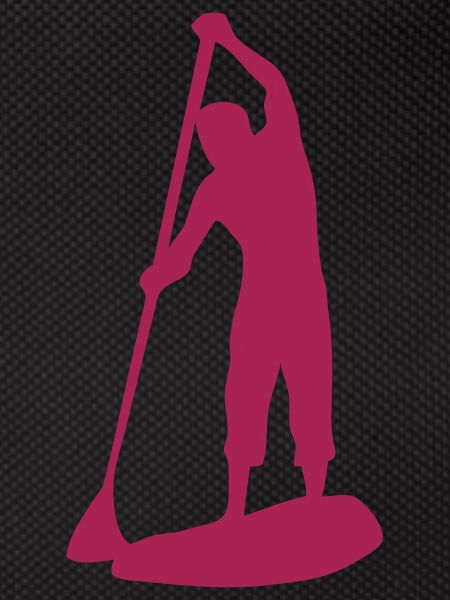 paddle board silhouette