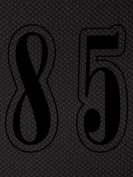 85 Number Symbol