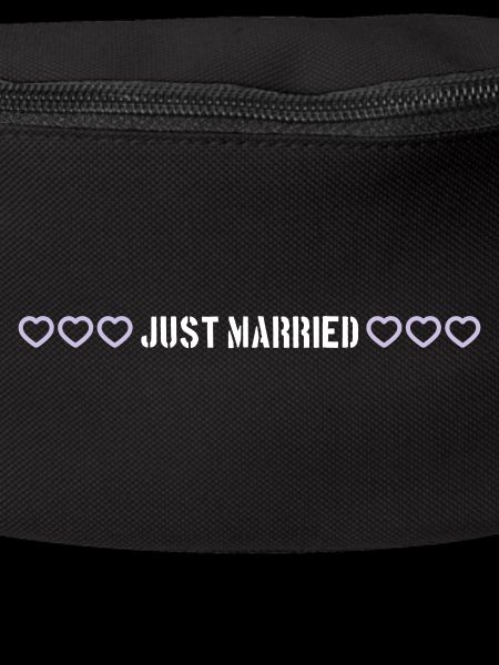 Just Married Wedding Hearts
