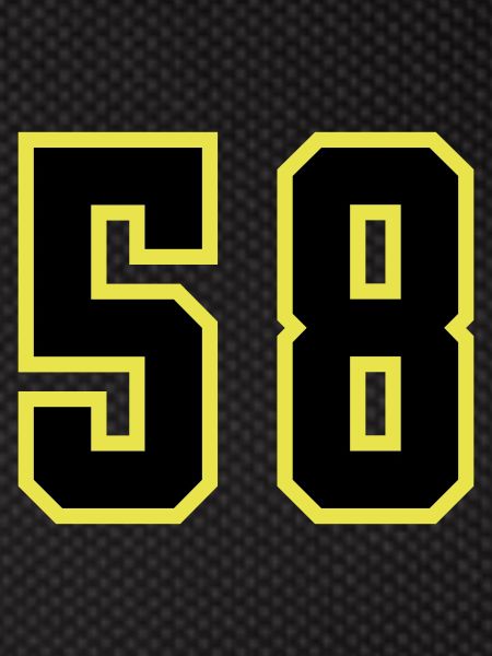 58 Number Jersey