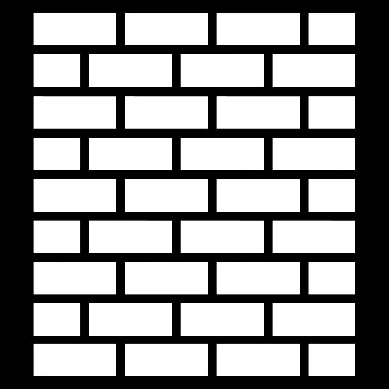 Brick stone wall