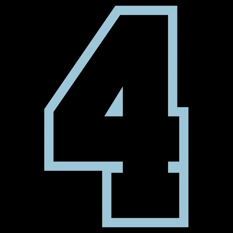 4 Number symbol