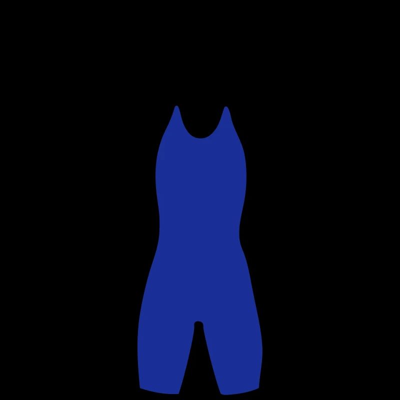 Nageur, silhouette