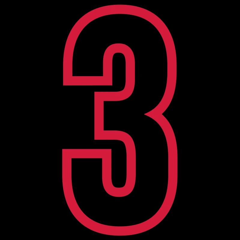 3 Number Years Jersey