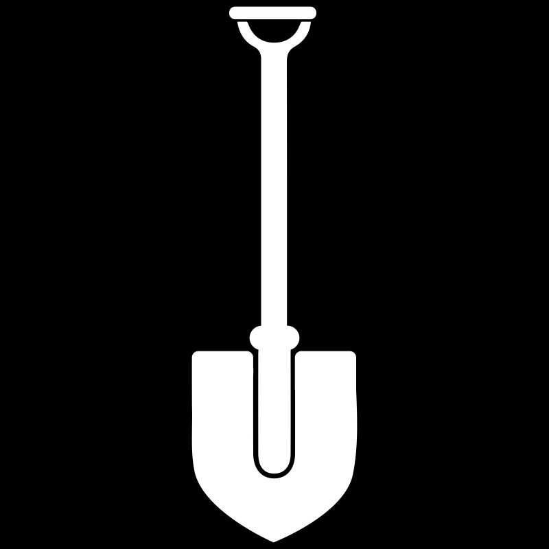 Schaufel icon Silhouette
