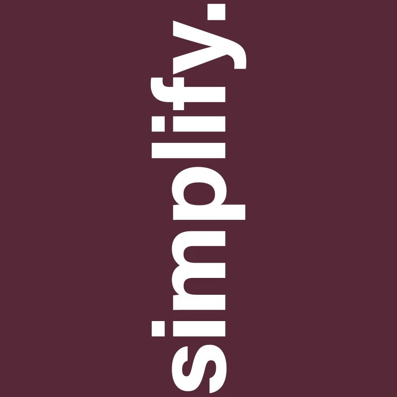 simplify