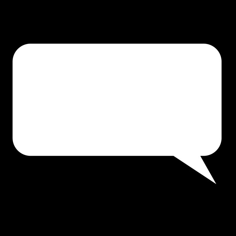 Sprechblase // Comic // Spruch machen // Aussage