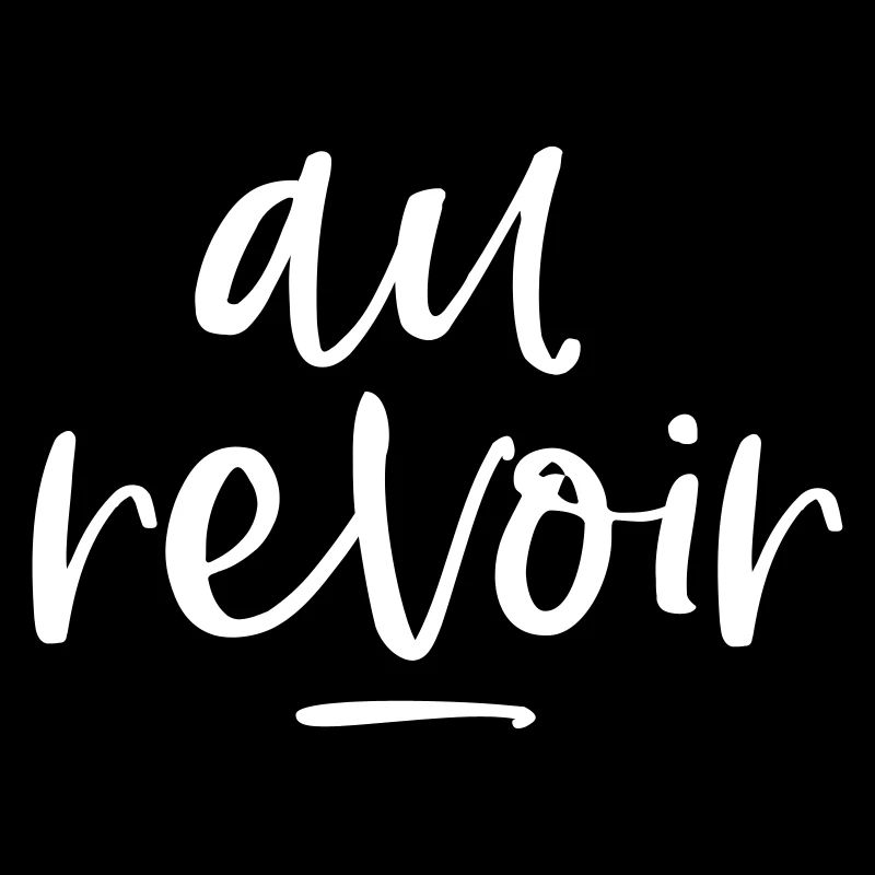 Au revoir Abschiedsgeschenk Freundin