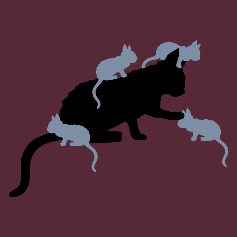 Beaucoup de chatons Mama Cat