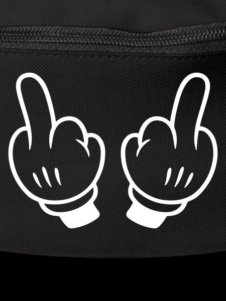 Mittelfinger Hand Comic
