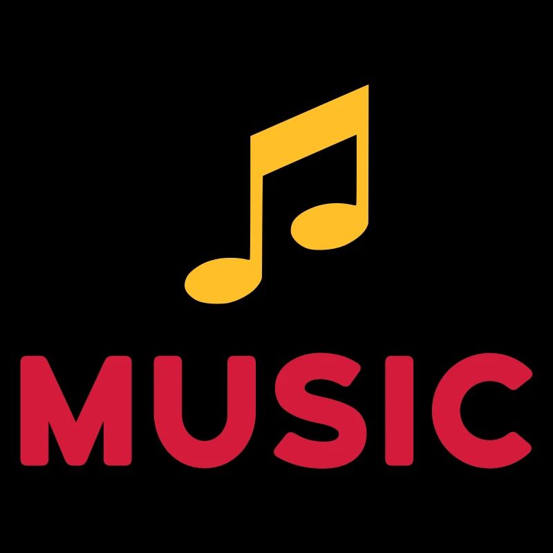 ★ Designfarben änderbar ★ Music (Note)