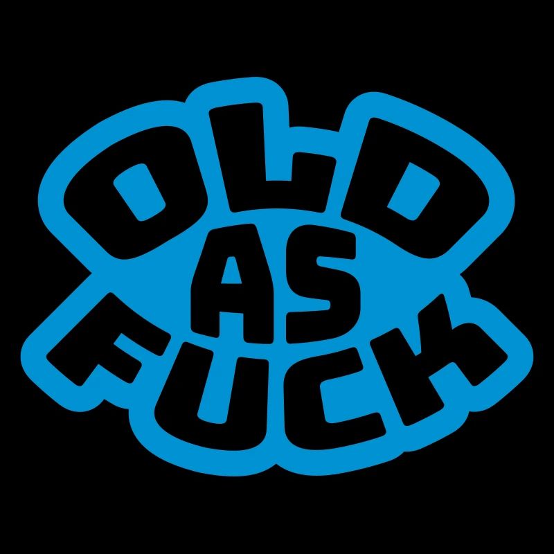 old AF Text Logo