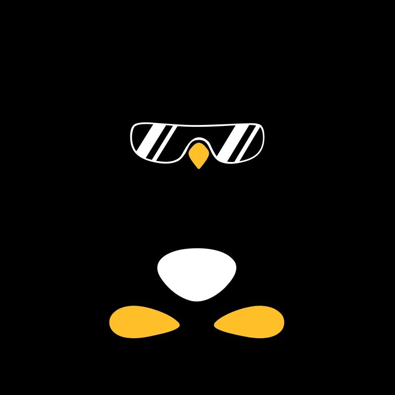 Penguin Bodybuilder Lunettes de soleil Casque Muscles