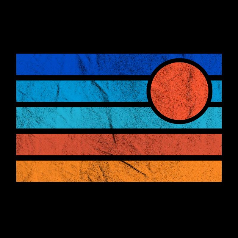 Sunset retro
