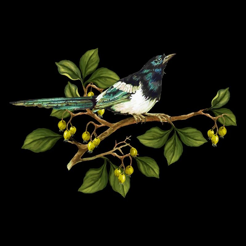 Bunter Vogel