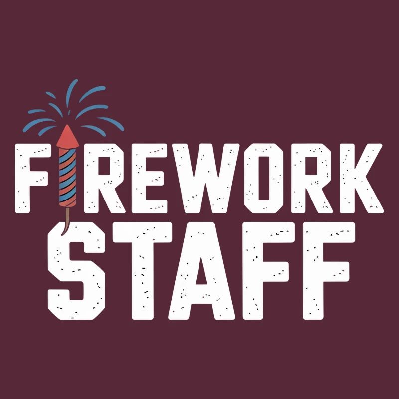 Firework Stuff Party Crew Jour de l'Indépendance 4e
