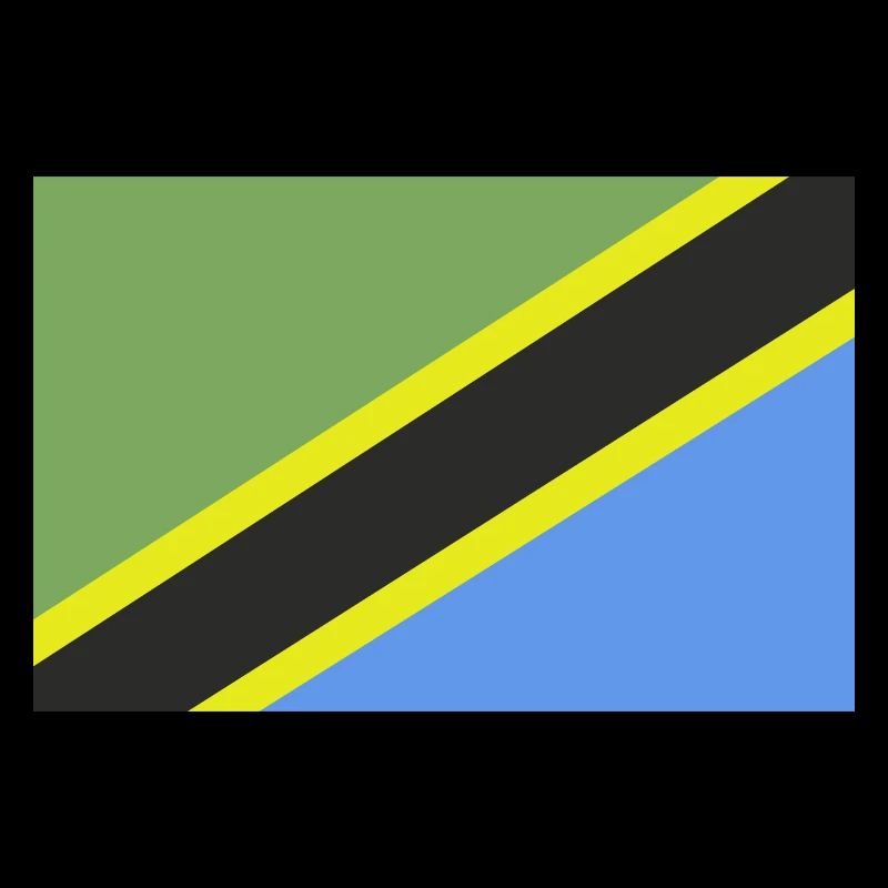 Drapeau de la Tanzanie