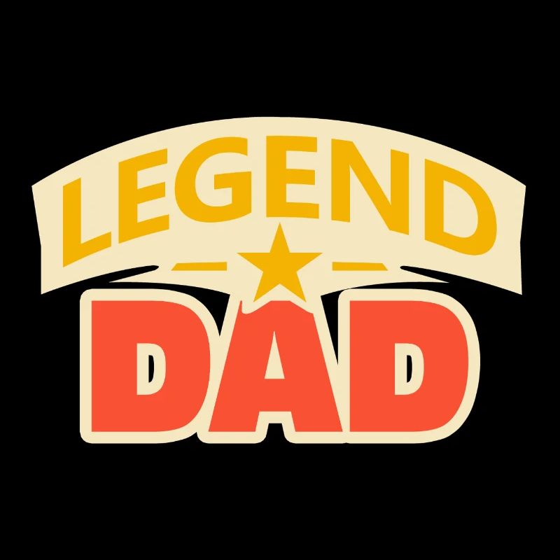 Legend dad – Funny Father Design