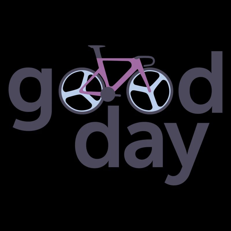 Logo typographique de la bicyclette Good Day