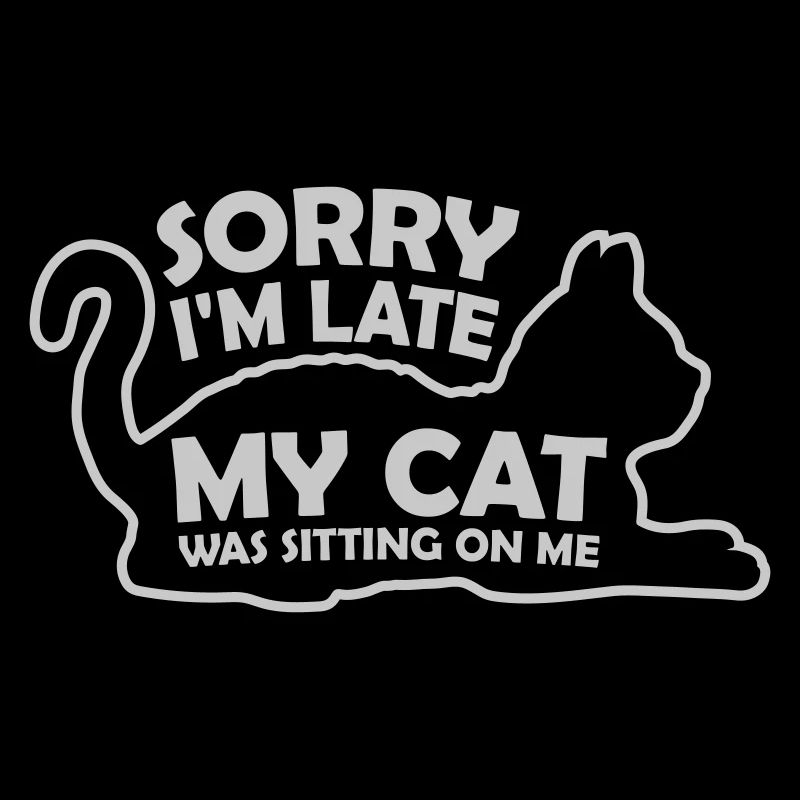 désolé chat était assis