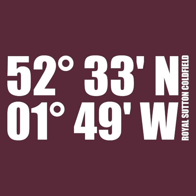 Royal Sutton Coldfield Coordinates