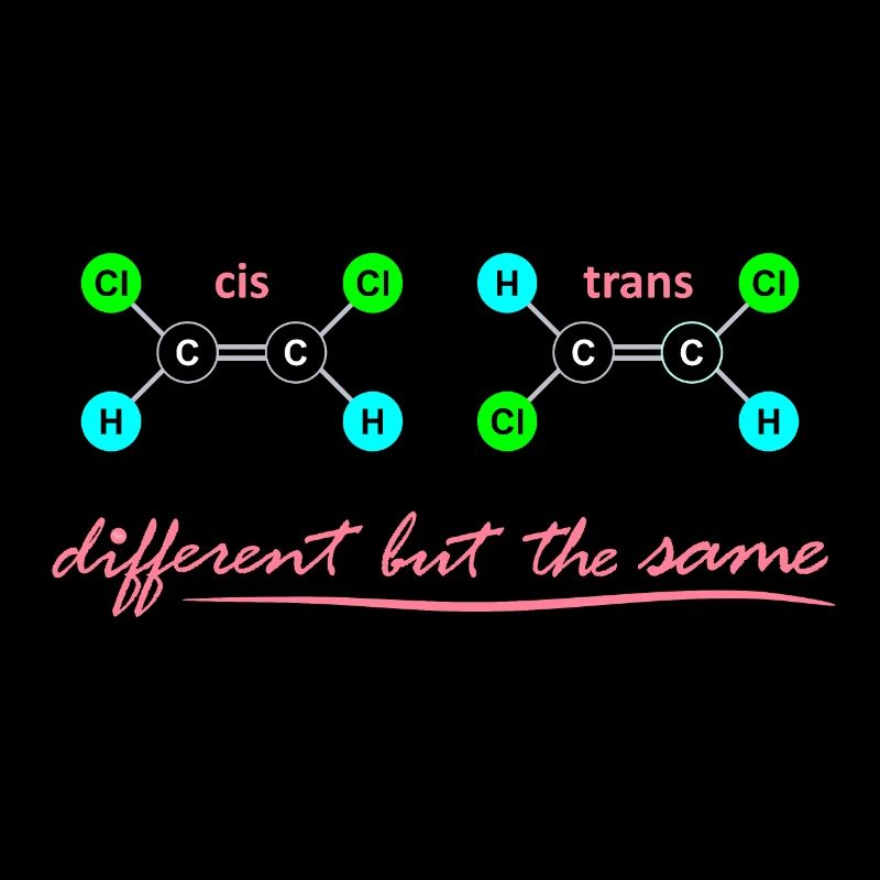 cis & trans - molekularer Unterschied